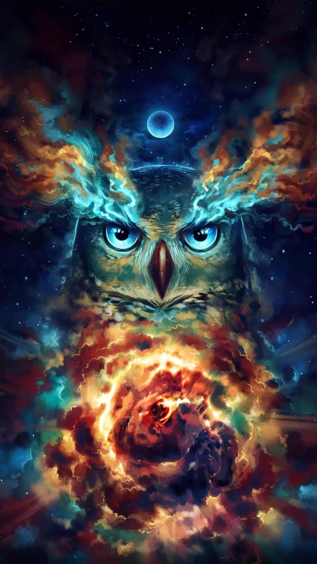 burning owl